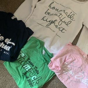 Women’s KAPPA DELTA shirt lot